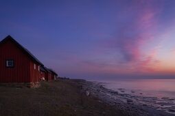 Evening De-light on the Shore null