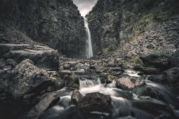 Njupeskär Waterfall null