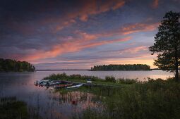 Evening at the Lake null