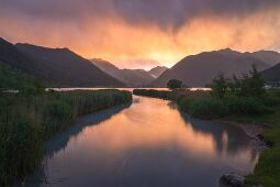 Light Show at Achensee null
