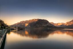 Sunset in Hallstatt null