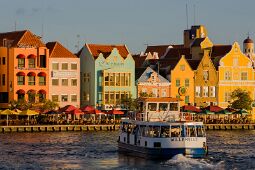 Sunset on Willemstad Skyline null