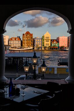 Restaurant with Unesco World Heritage view null