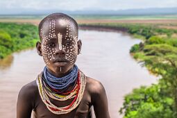 Girl of the Kara Tribe null