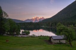 Evening Mood at Hintersee null