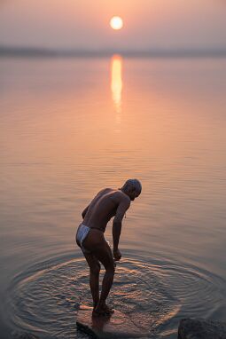 Sunset Bath null