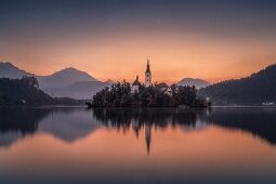 Awakening at Lake Bled null